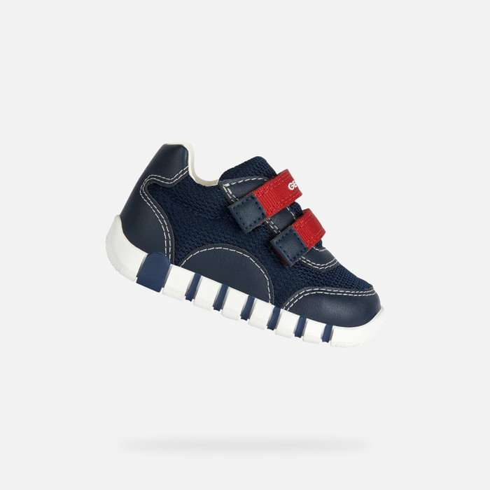Geox® IUPIDOO: Baby Boy's Navy Velcro Shoes | ® Store
