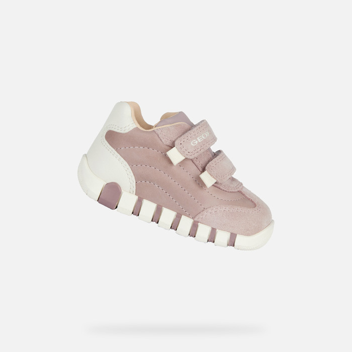 Geox® A: Velcro Shoes dusty pink Baby |