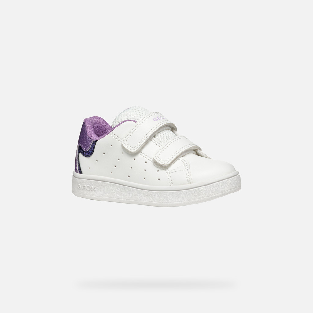 GEOX Eclyper Bébé Blanc/lilas