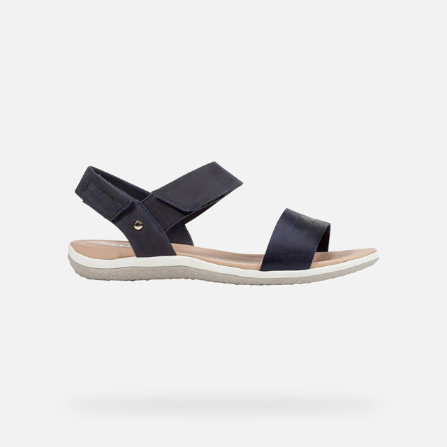 GEOX Sandal Vega Femme Denim Foncé