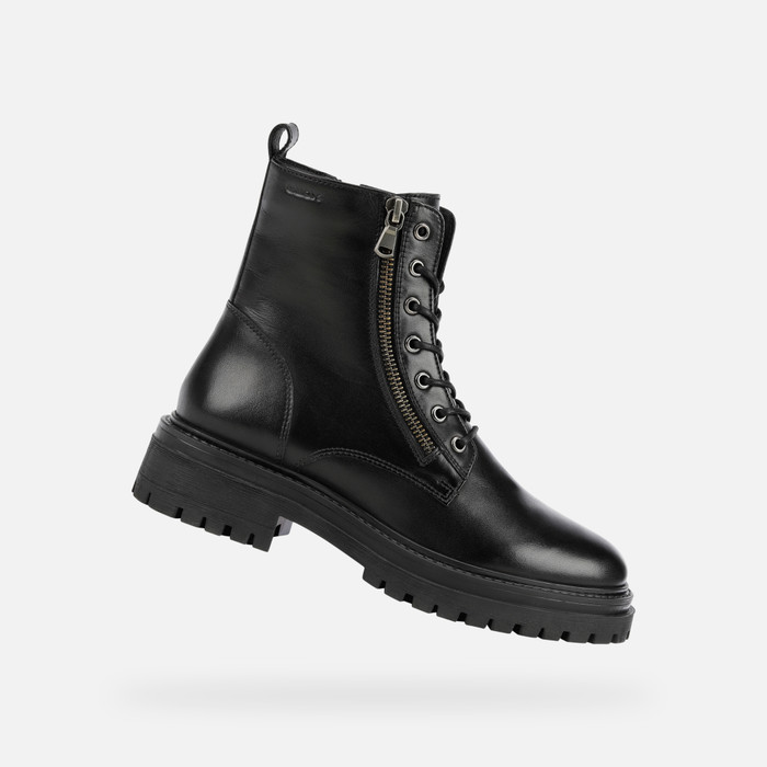 Geox® F: Botas Militares Negros | Geox® Online