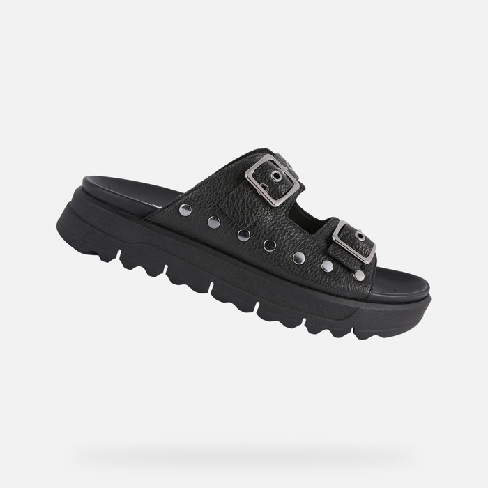 Geox® XAND 2.1S Black Sandals | Geox®