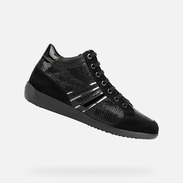 Geox® Mujer: Sneakers Negros | Geox® O/I 22