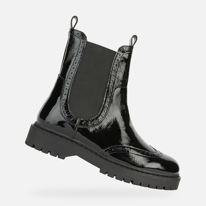 Geox® Women's Black Chelsea Boots | FW22 Geox®