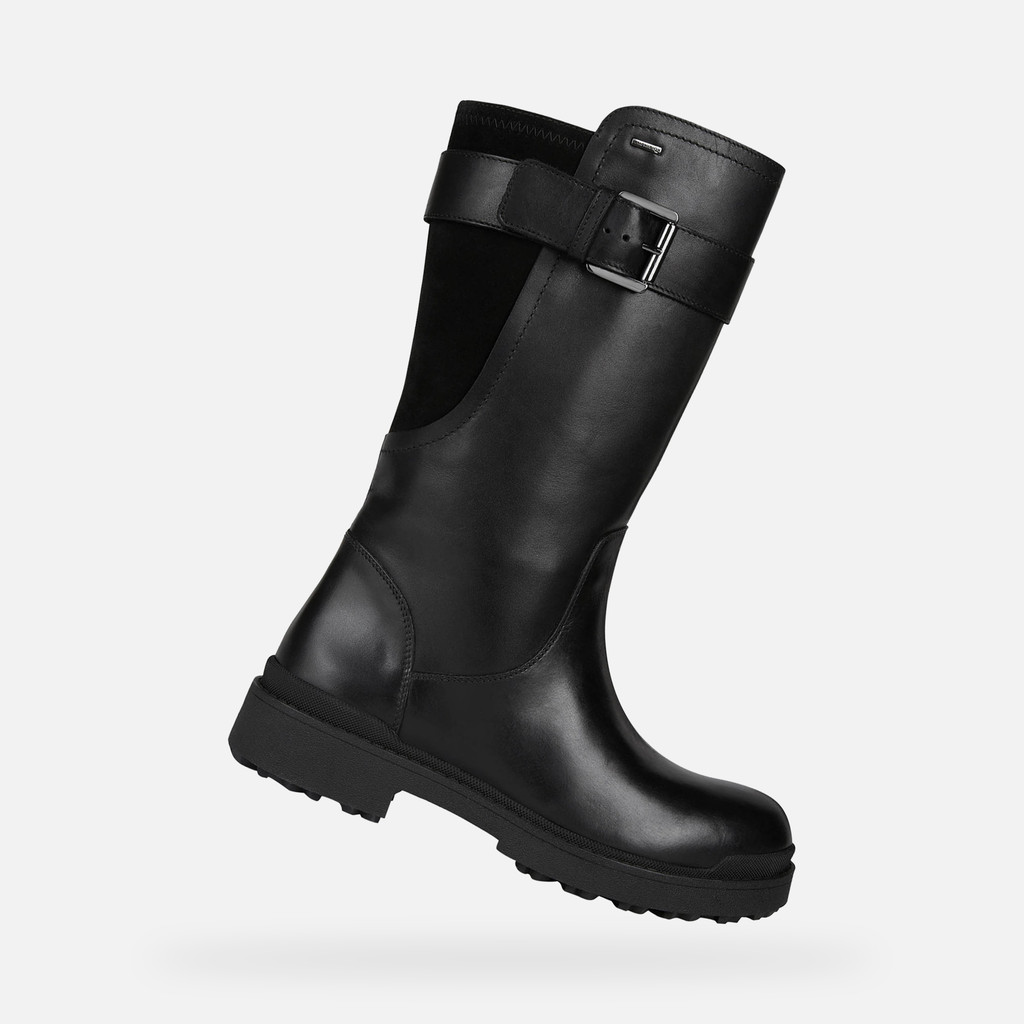 Plain black deals boots ladies