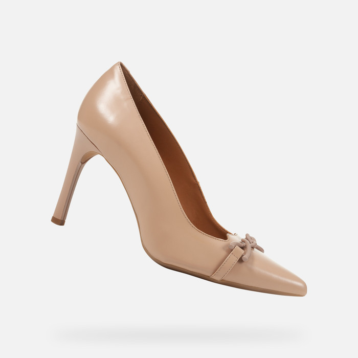 cola Pautas Aclarar Geox® FAVIOLA: Women's Nude High Heel Shoes | Geox ® Online