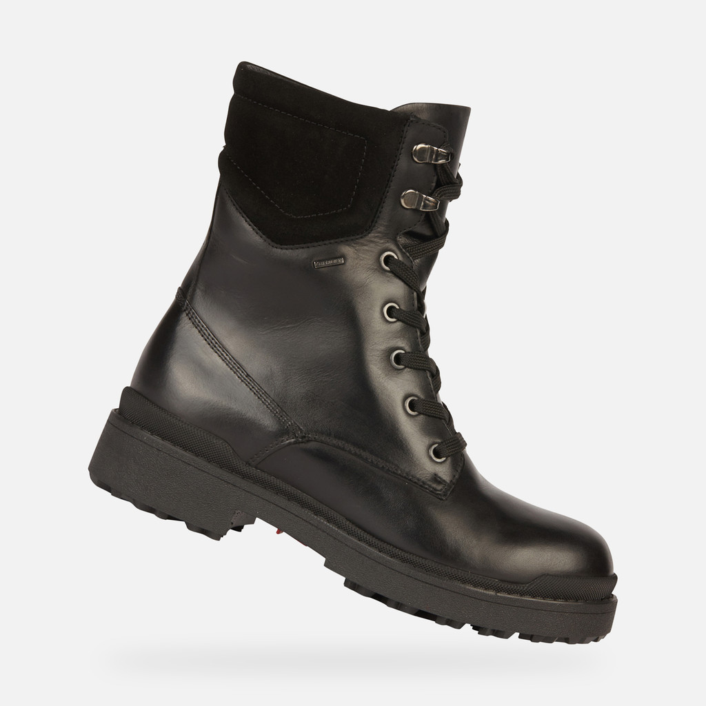 Geox® NEBULA 4 X 4 B ABX: Zapatos Impermeables Negros Hombre