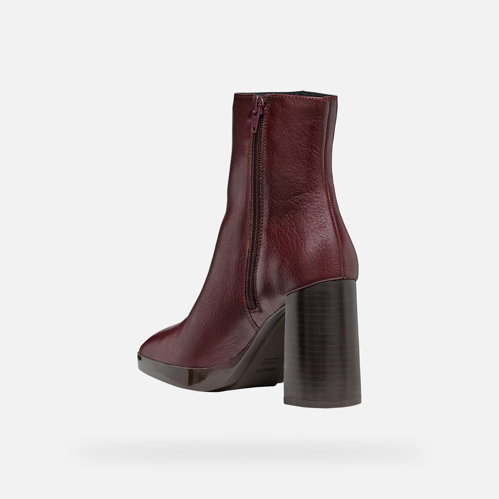 GEOX Teulada Femme Bordeaux