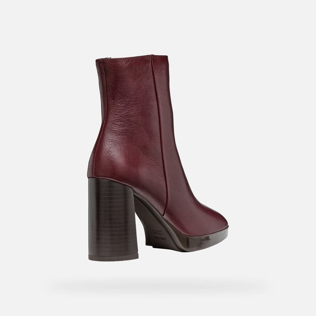 GEOX Teulada Femme Bordeaux