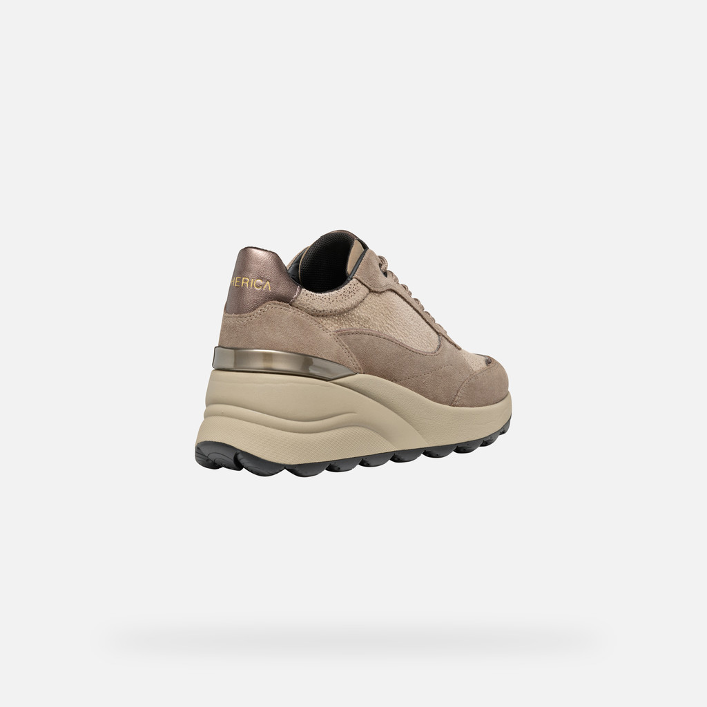 GEOX Spherica Ec13 Femme Taupe