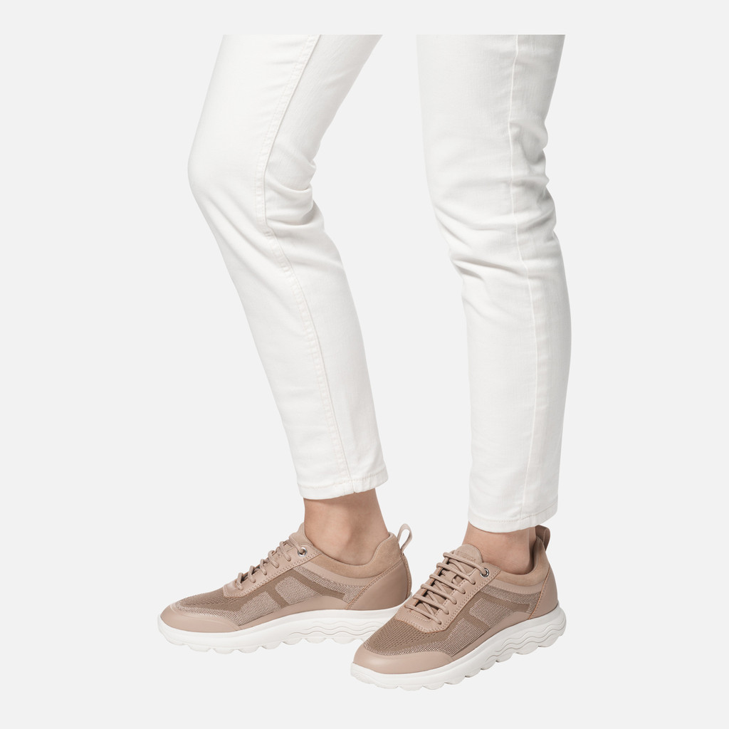 GEOX Spherica Femme Beige Rosé