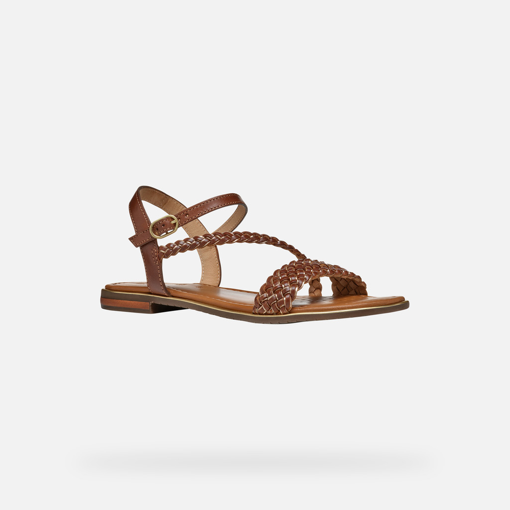 GEOX Sozy Plus Femme Tabac/or Clair