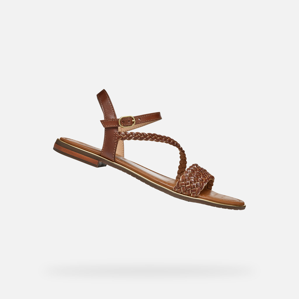 GEOX Sozy Plus Femme Tabac/or Clair