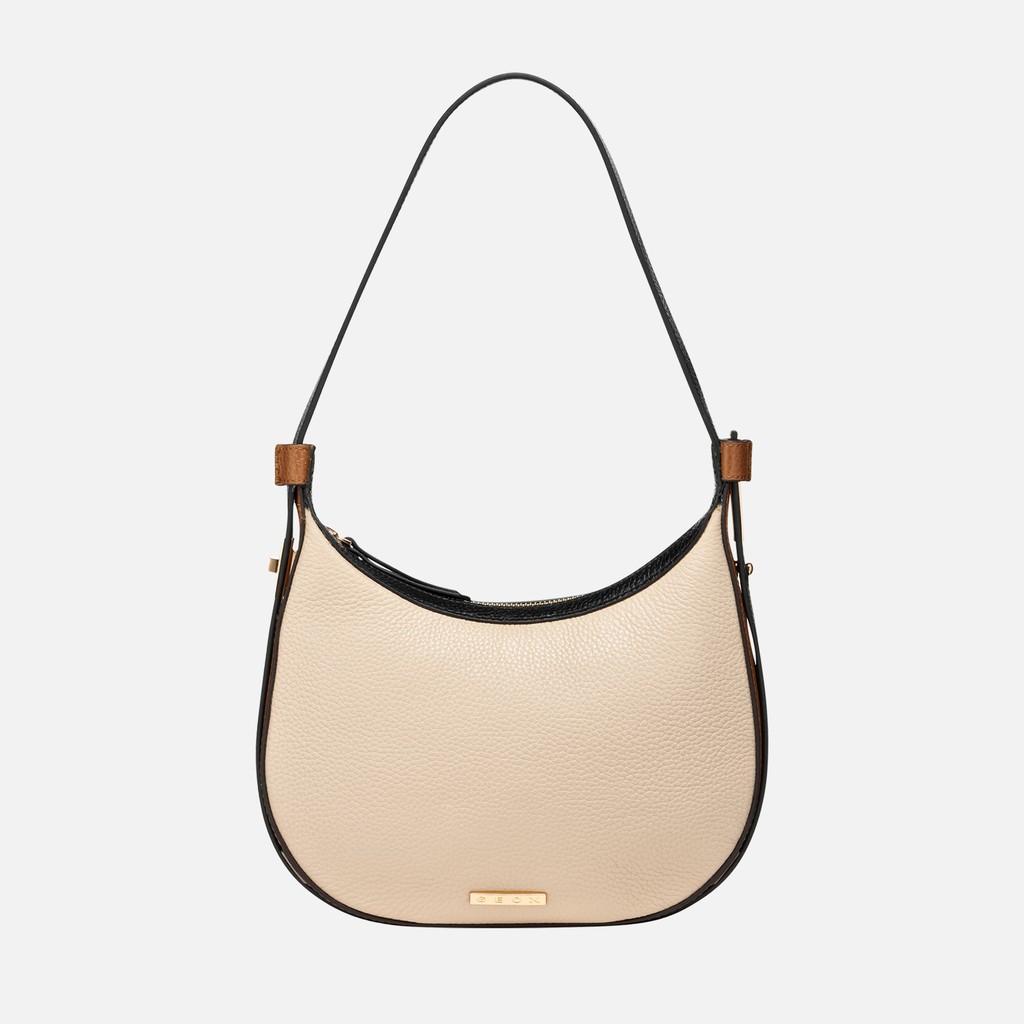 GEOX Maryemy Bag Mujer Blanco Lechoso/coñac