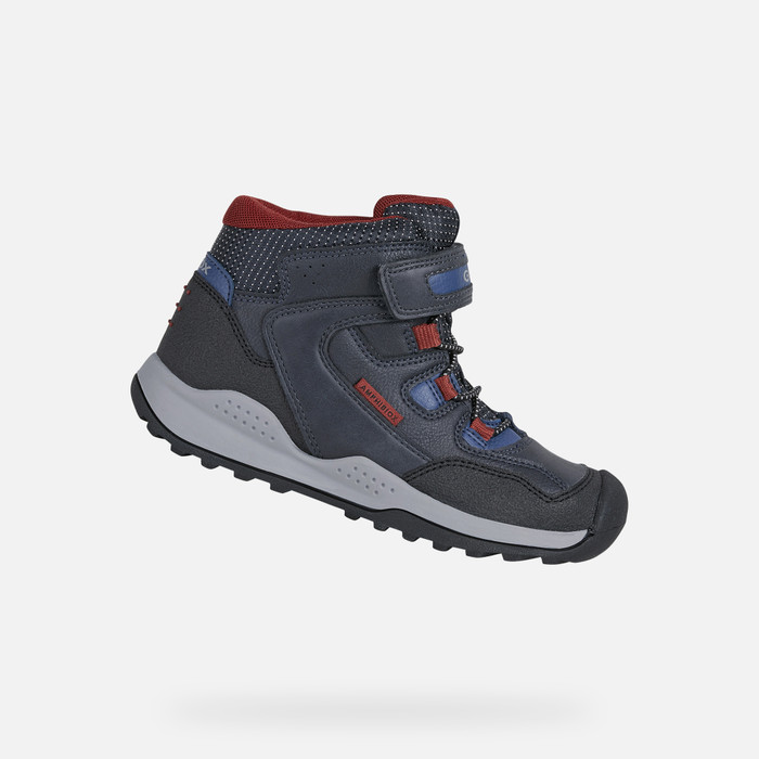 Geox® TERAM B ABX: Boy's Navy Shoes | Geox®