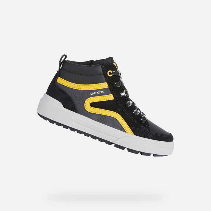 Geox® Niño: Sneakers Negros | O/I 22