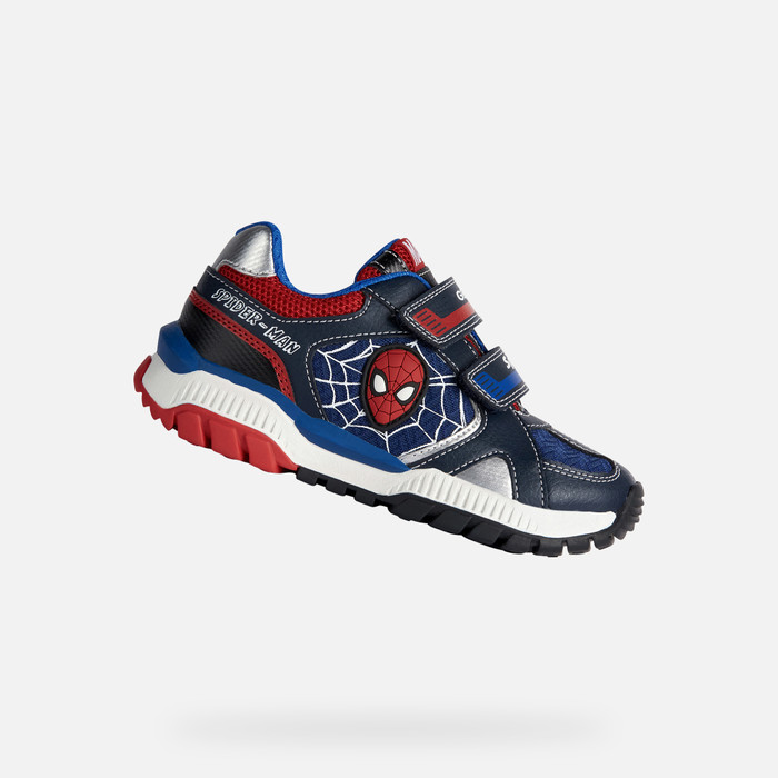 Geox® TUONO: Spider-Man SS23 Geox® Kids Sneakers | Navy