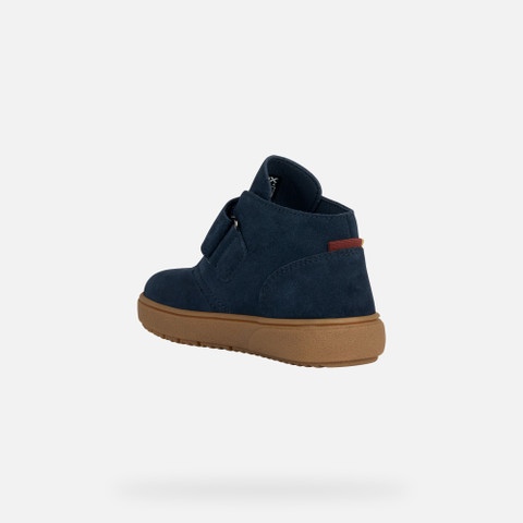 Geox Theleven C Sneakers With Straps Navy Blue Junior Boy Geox