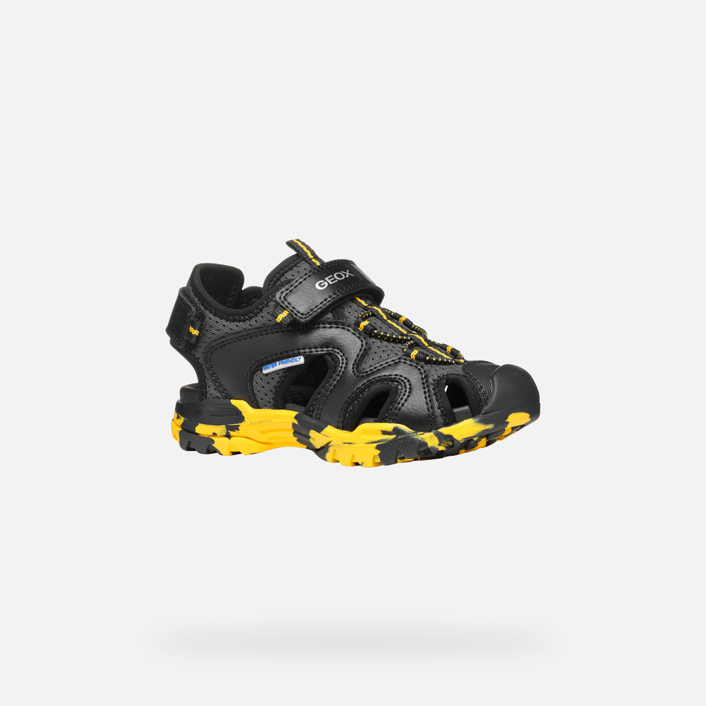 GEOX Borealis Garçon Noir/jaune