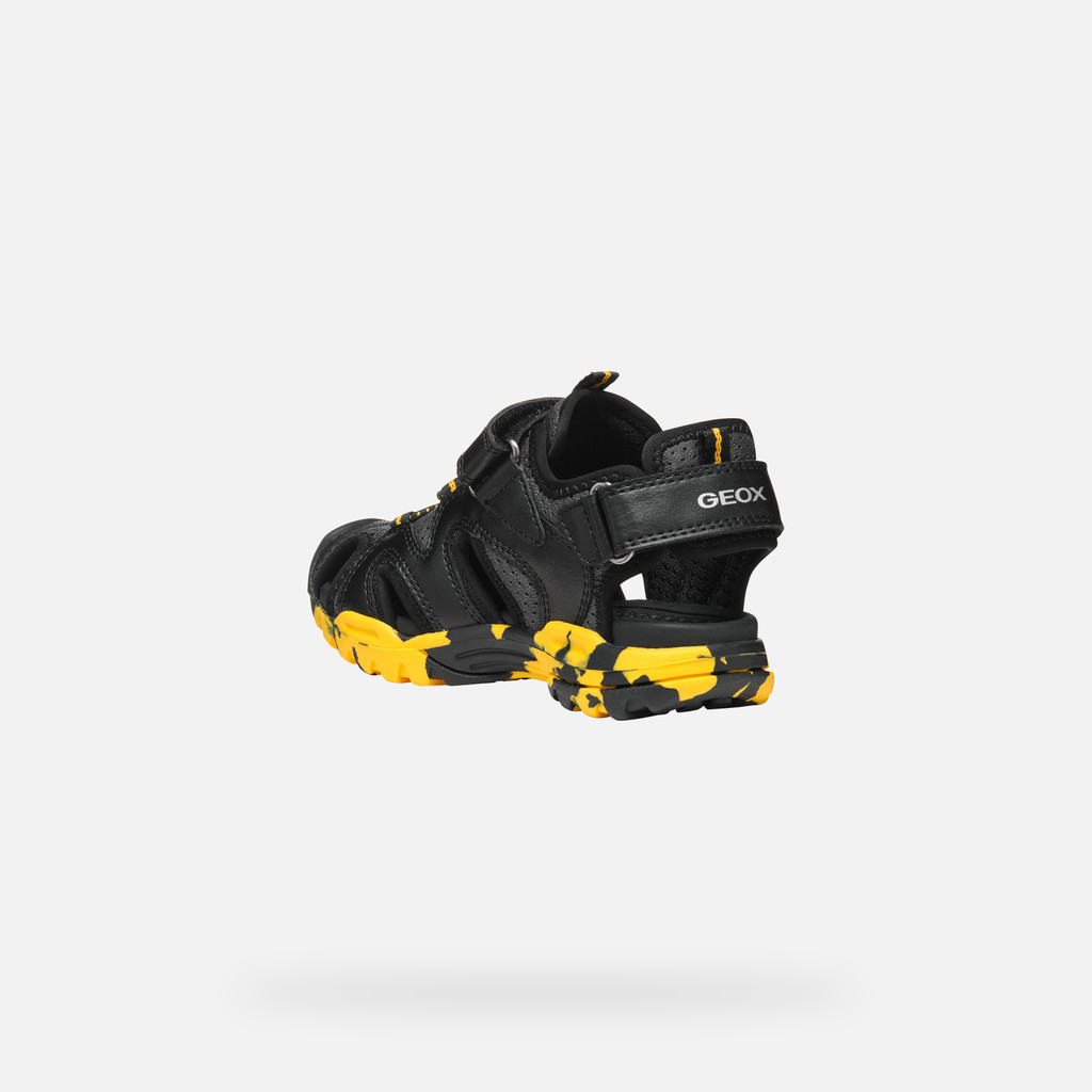 GEOX Borealis Garçon Noir/jaune