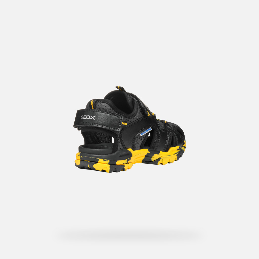 GEOX Borealis Garçon Noir/jaune