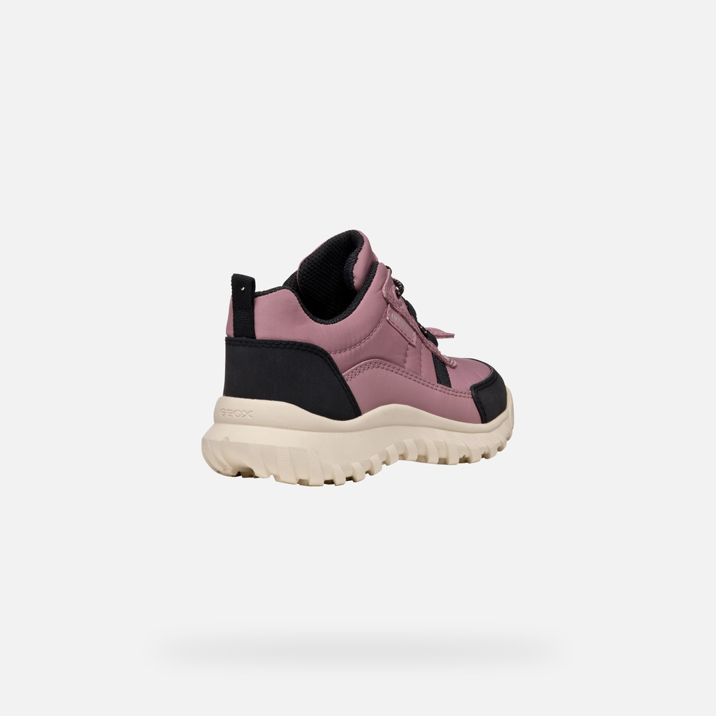 GEOX Simbyos Abx Junior Rose Foncé/noir