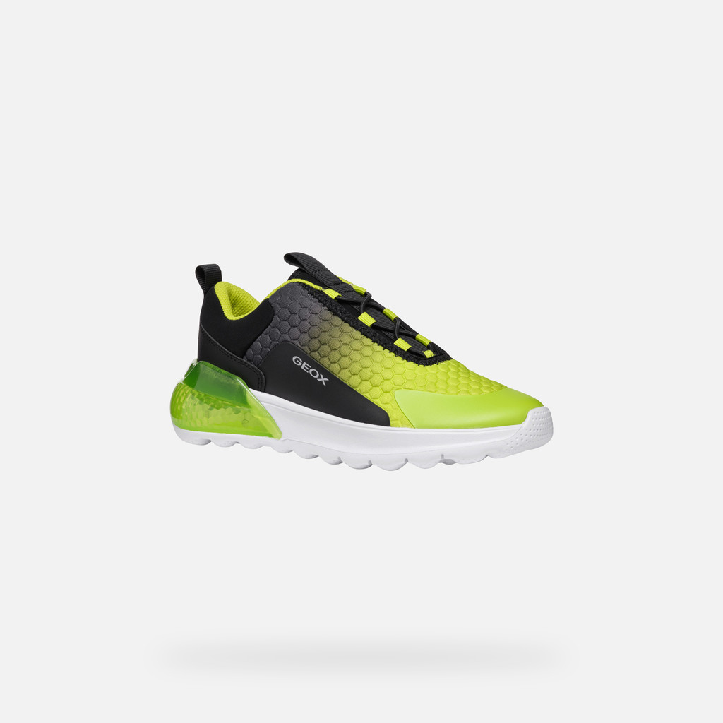 GEOX Activart Illuminus Junior Noir/citron Vert