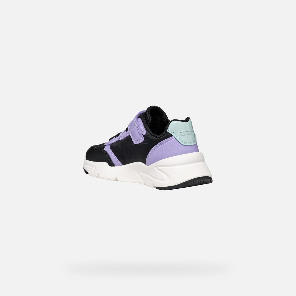 GEOX Loftus Fille Noir/lilas