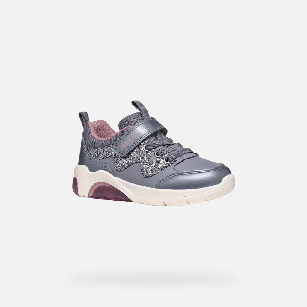 GEOX Fadinlight Fille Gris/rose