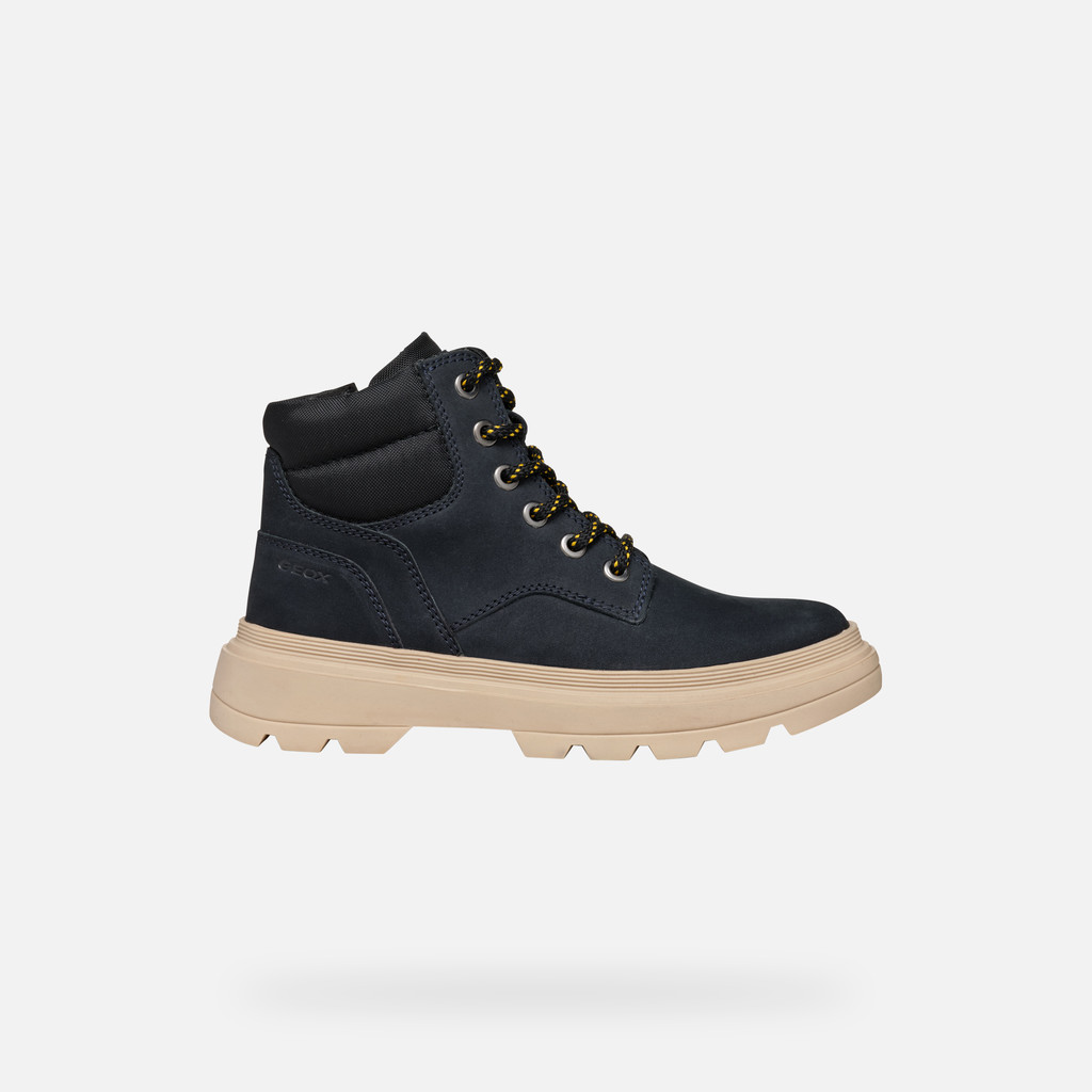 GEOX Kiddartah Garçon Bleu Marine/noir