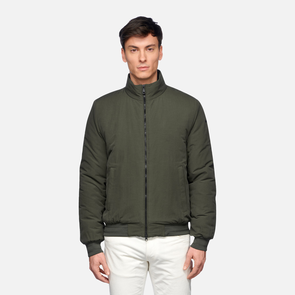 GEOX Vêtements Rieti Homme Vert Militaire