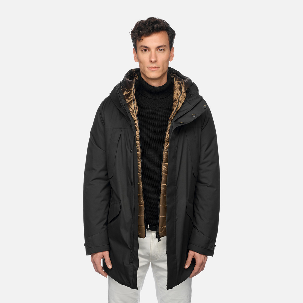 GEOX Vêtements Terrestre Abx Homme Noir