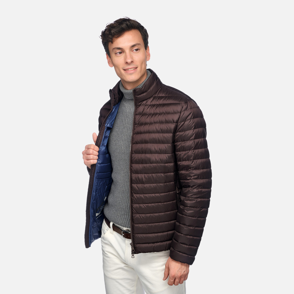 GEOX Vêtements Warrens Homme Marron Foncé