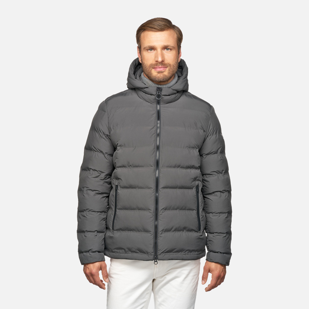 GEOX Vêtements Spherica Homme Gris Anthracite