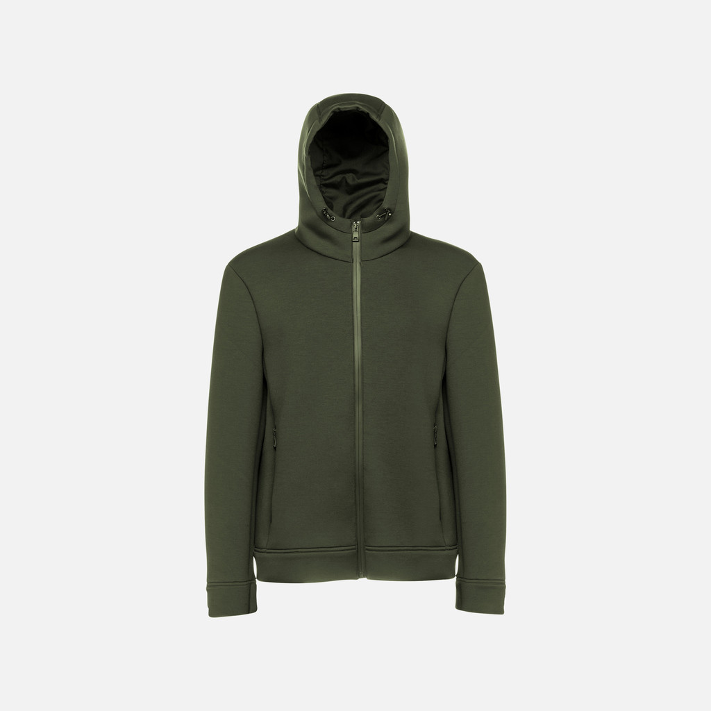 GEOX Sweater Hombre Verde Militar