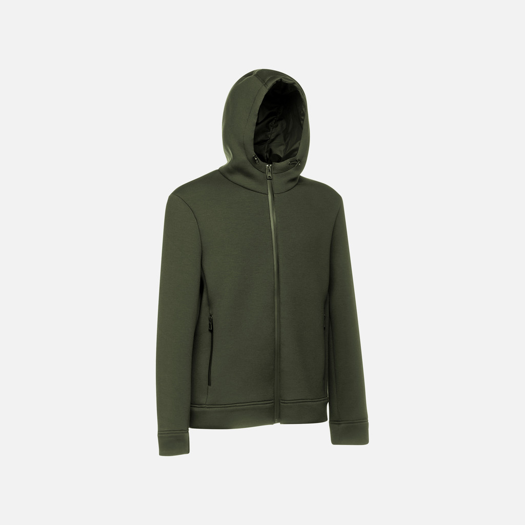 GEOX Vêtements Sweater Homme Militaire - vue 2