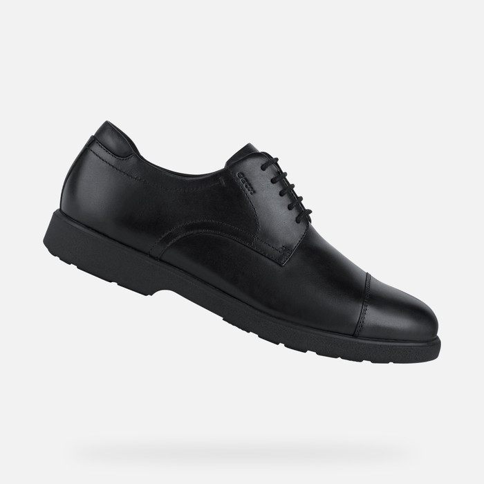 Geox® SPHERICA EC11: Zapatos Negros Hombre |