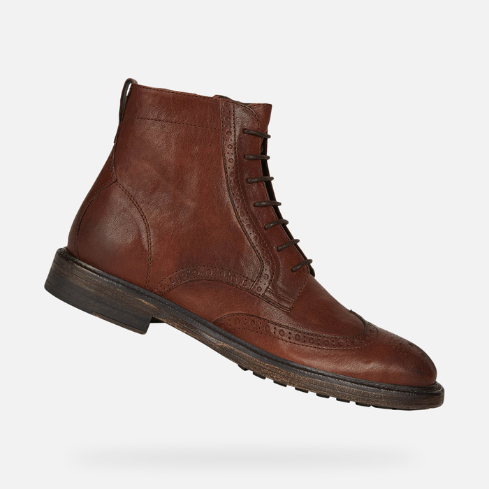 Wedge Sole Leather FIND de hombre de color Marrón Hombre Zapatos de Botas de Botas informales 4 % de descuento 