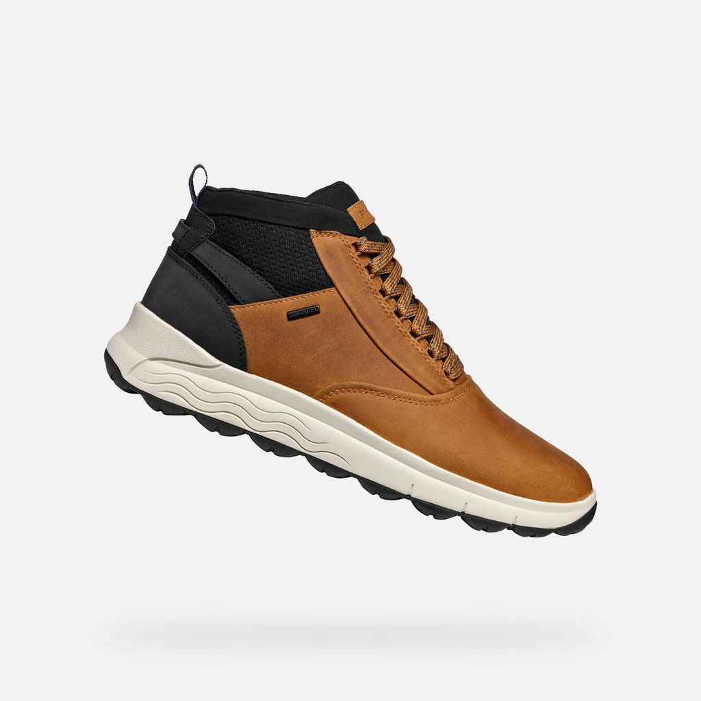 GEOX Spherica 4x4 Abx Homme Cognac