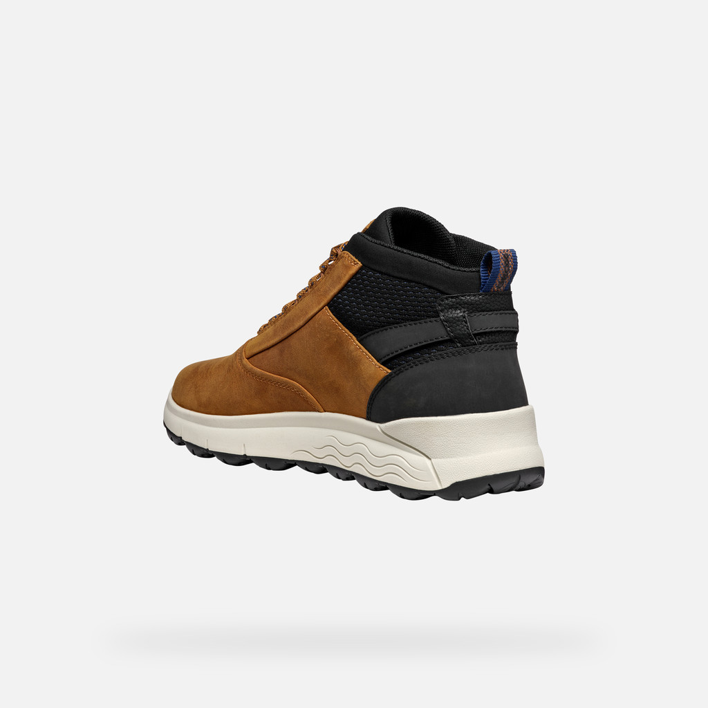 GEOX Spherica 4x4 Abx Homme Cognac