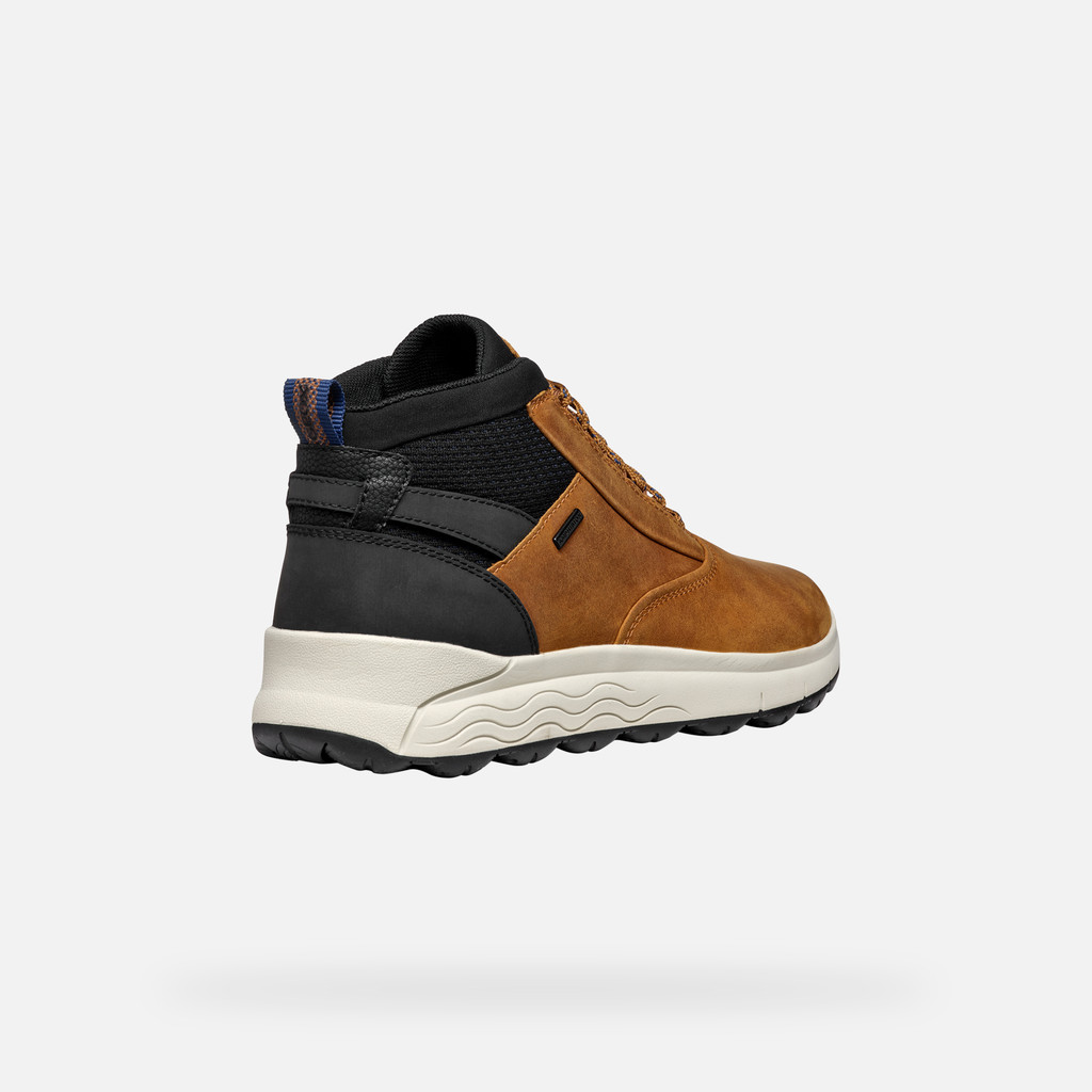 GEOX Spherica 4x4 Abx Homme Cognac