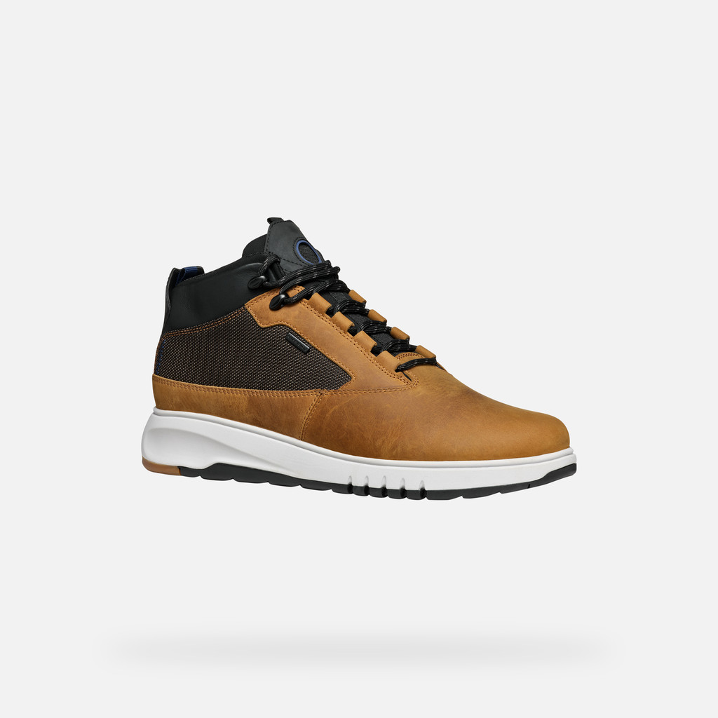 GEOX Aerantis 4x4 Abx Homme Ocre/brun Foncé