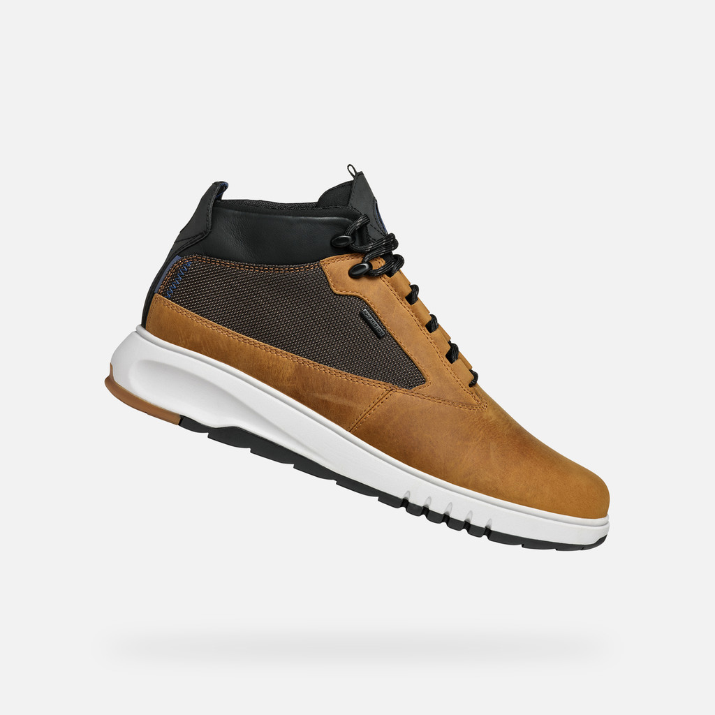 GEOX Aerantis 4x4 Abx Homme Ocre/brun Foncé