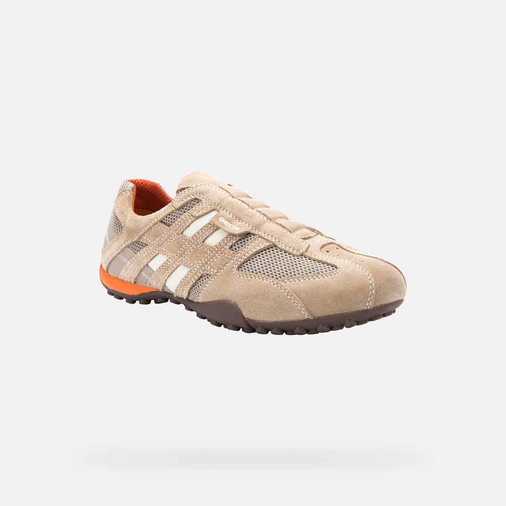 GEOX Snake Homme Beige/orange Foncé