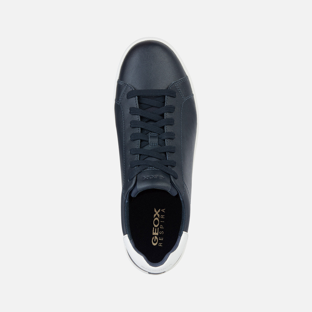 Geox SPHERICA ECUB 1 Men S Navy Low Top Sneakers Geox