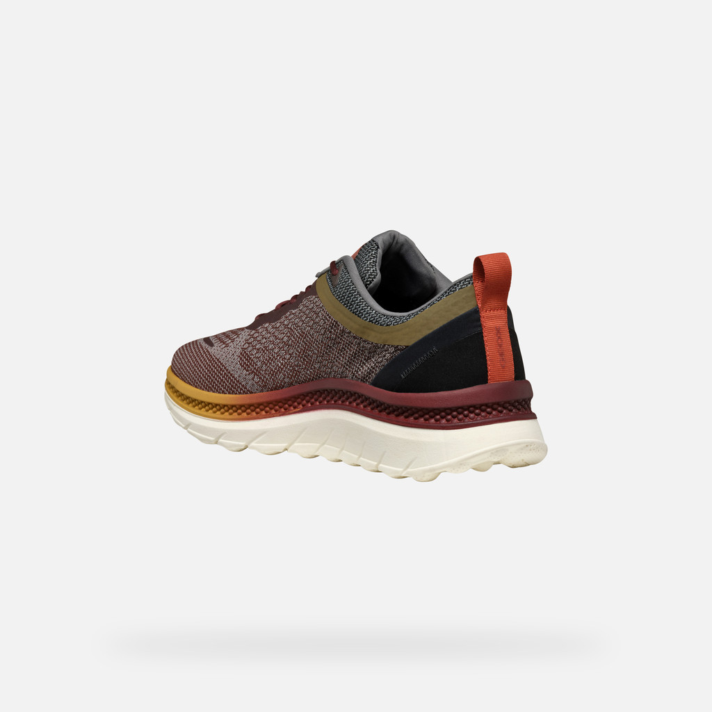 GEOX Spherica Actif X Homme Bordeaux/brun Foncé