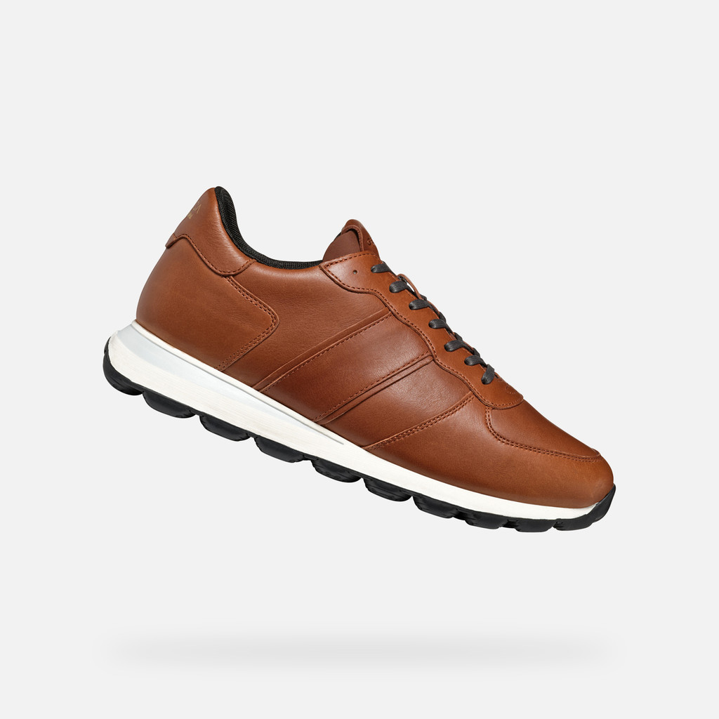 GEOX Spherica Vseries Homme Marron Clair