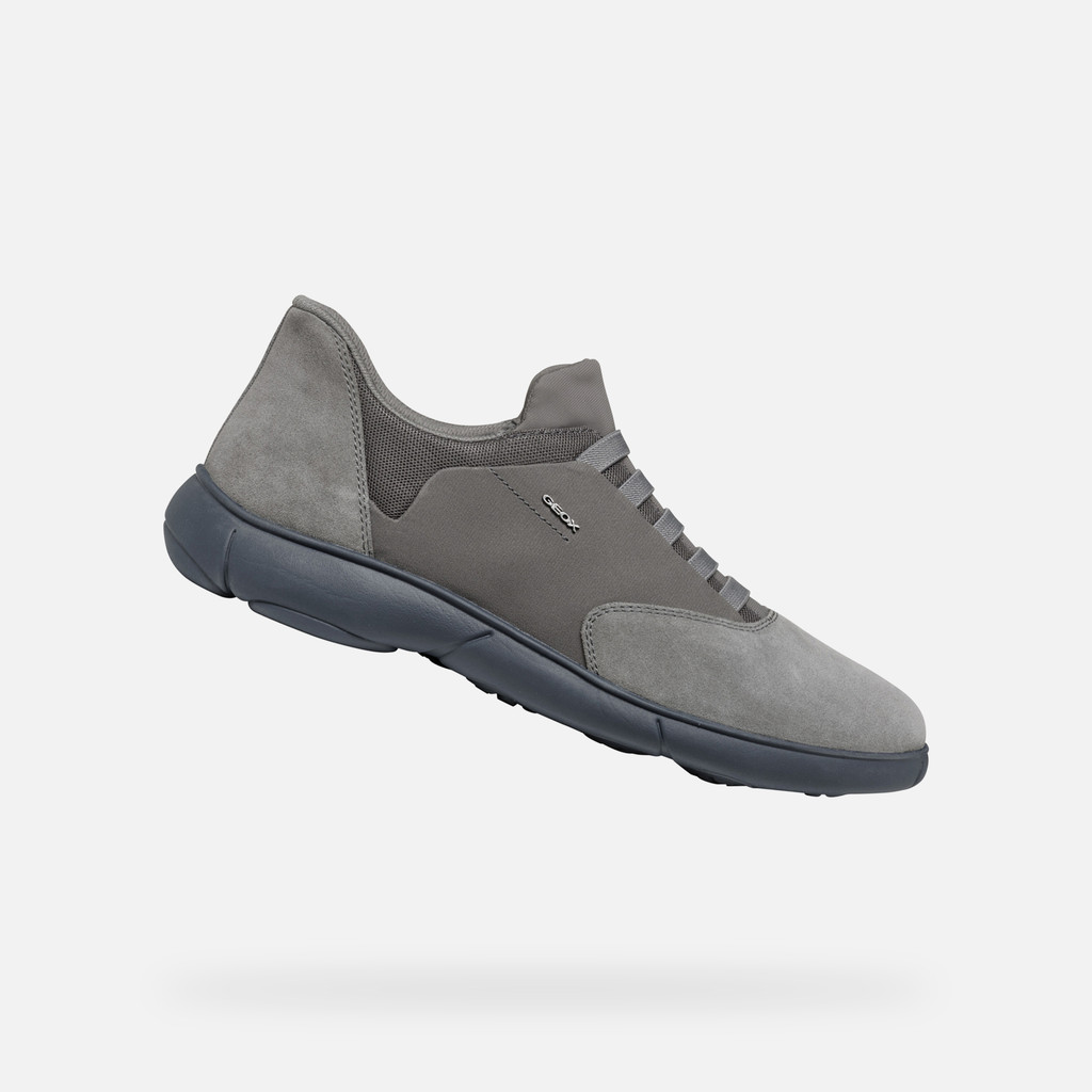 GEOX Nebula 2.0 Homme Gris Foncé/bleu Marine