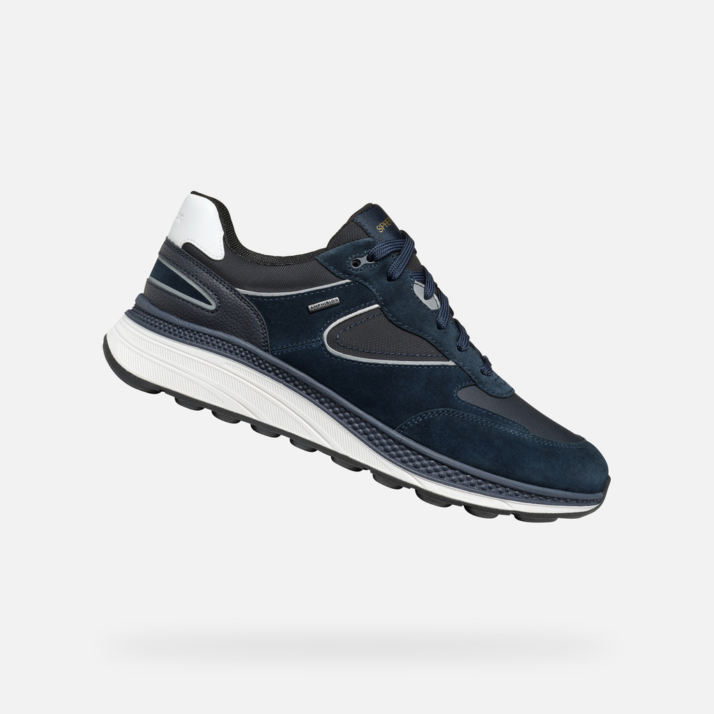 Geox Spherica Actif X Abx Man Navy Waterproof Trainers Geox