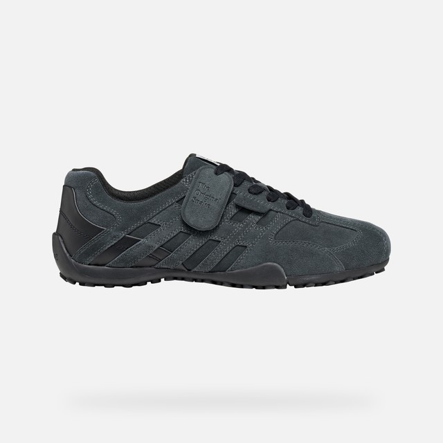 GEOX Snake Homme Gris Anthracite
